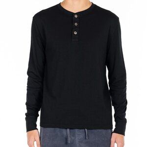 Original Paperbacks Black LS Henley
